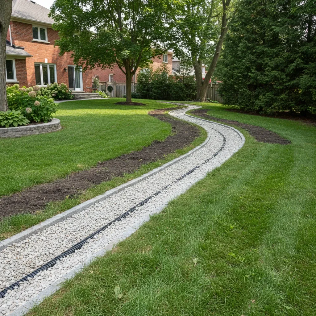 French Drain Installation